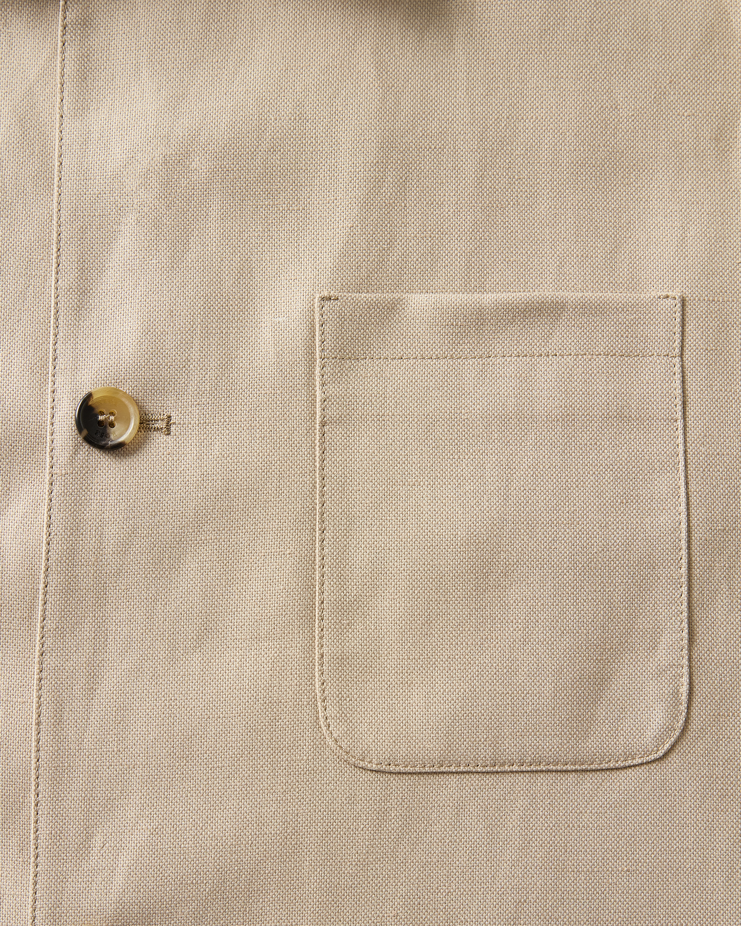 Overshirt Linen Cotton Beige