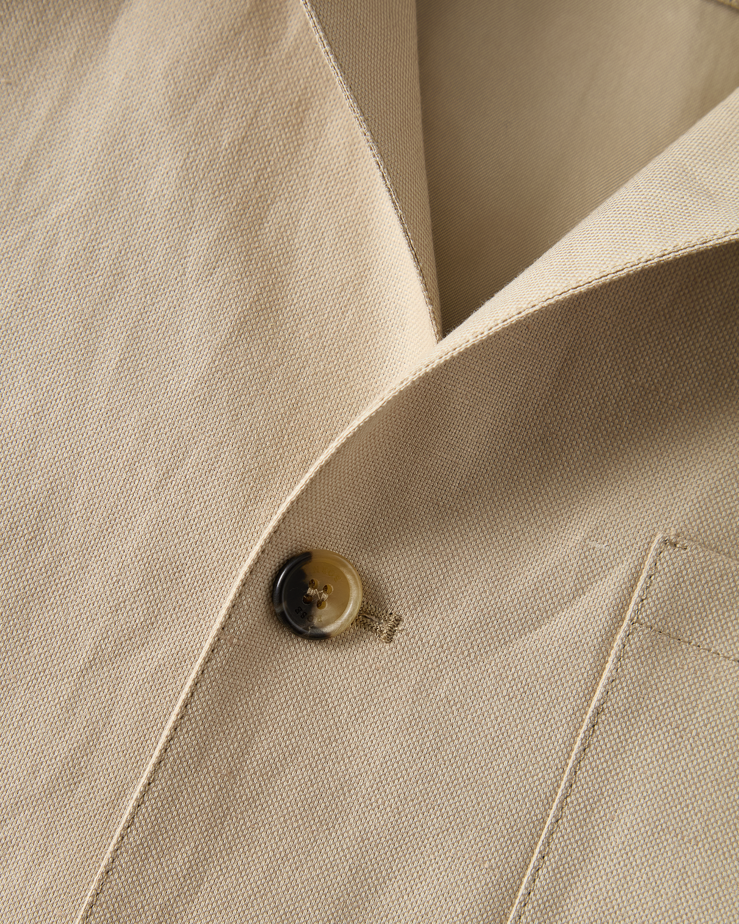 Overshirt Linen Cotton Beige