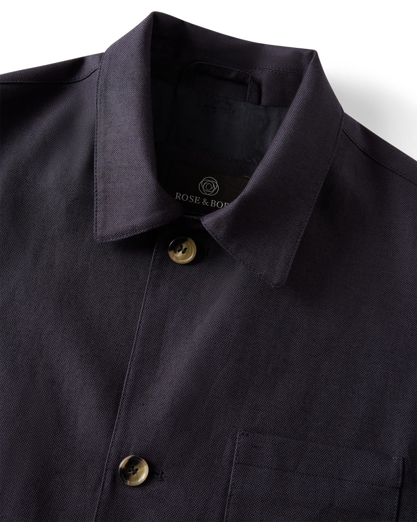 Overshirt Linen Cotton Navy