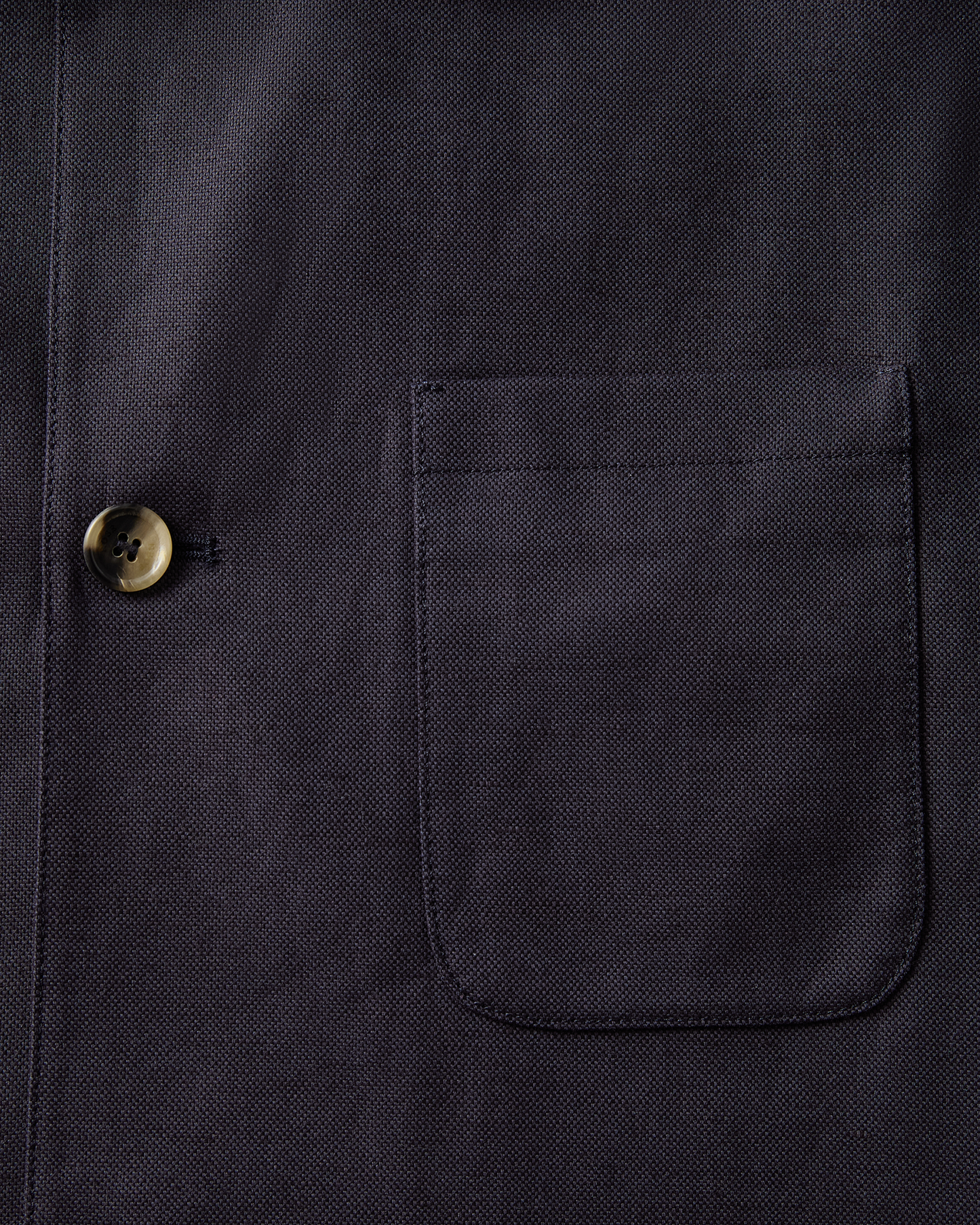 Overshirt Linen Cotton Navy
