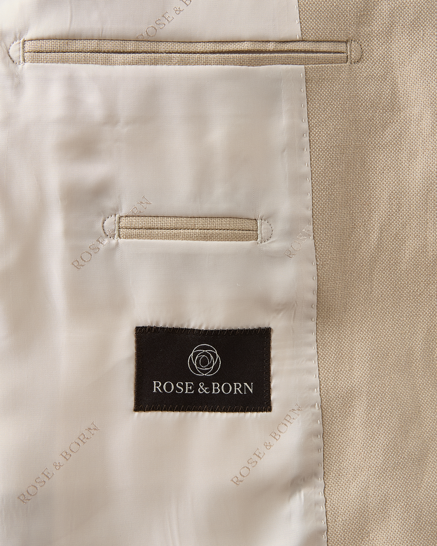 Blazer Linen Cotton Beige