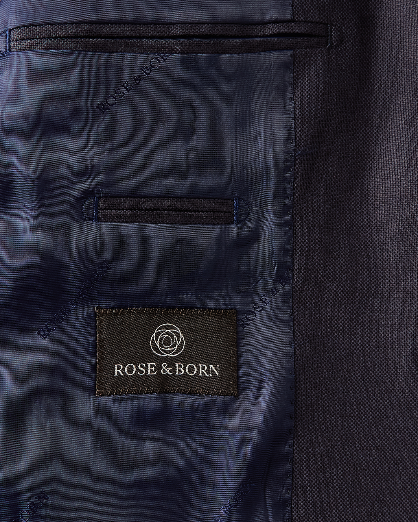 Blazer Linen Cotton Navy