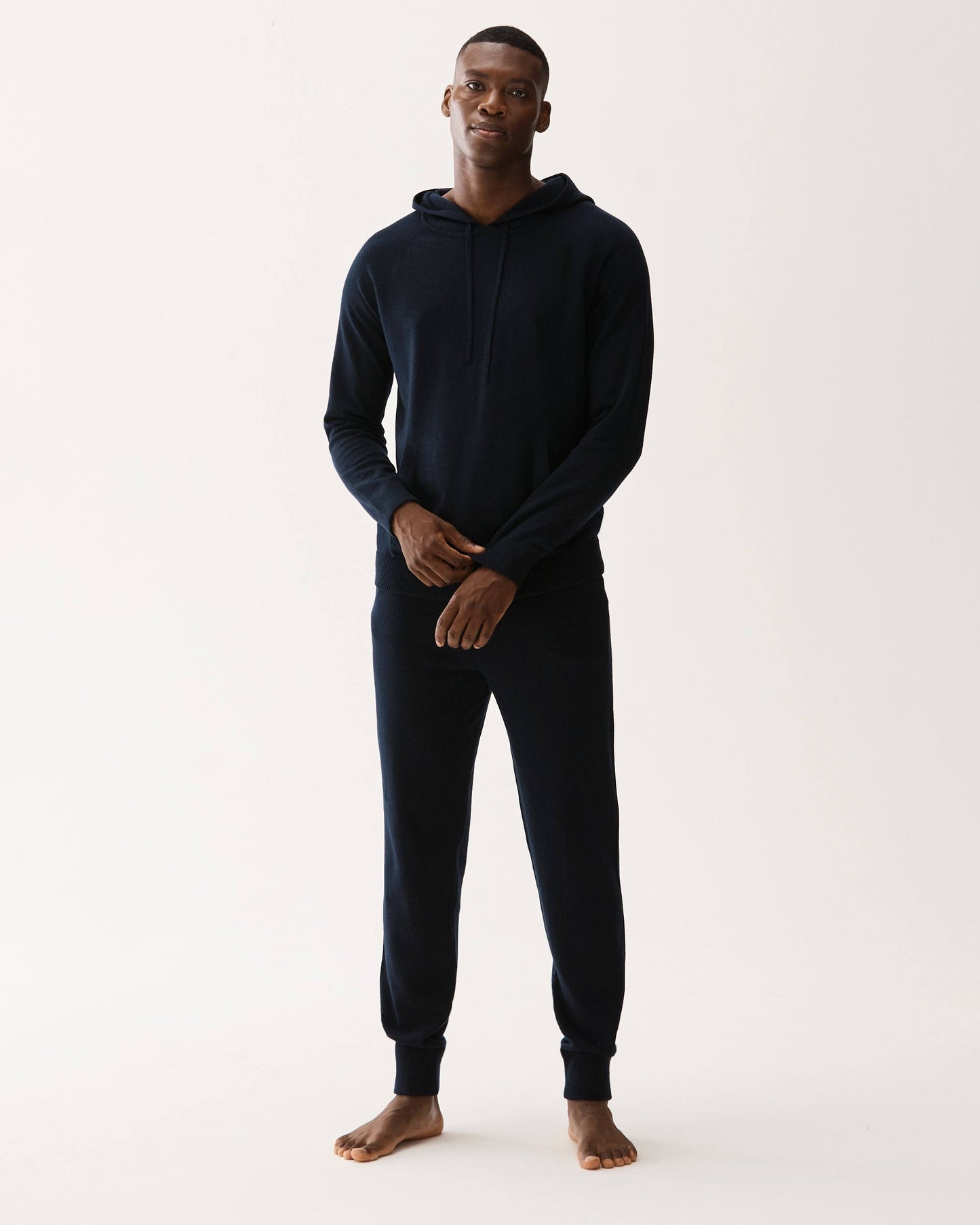 Trouser Merino Cotton Navy