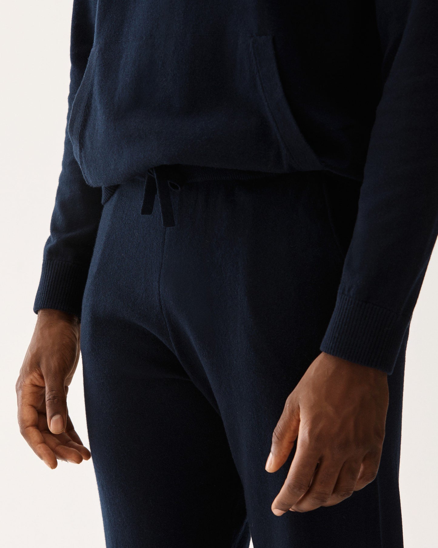 Trouser Merino Cotton Navy