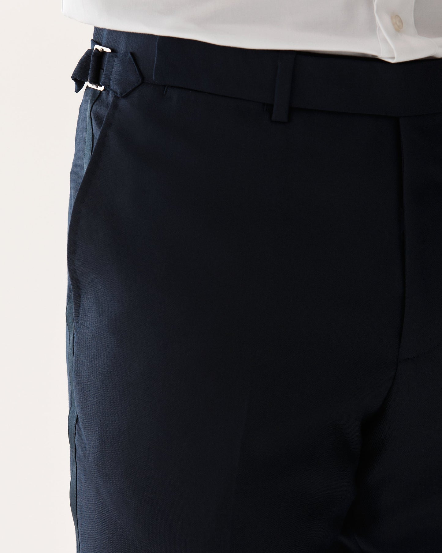 Wool Tuxedo Trouser Navy