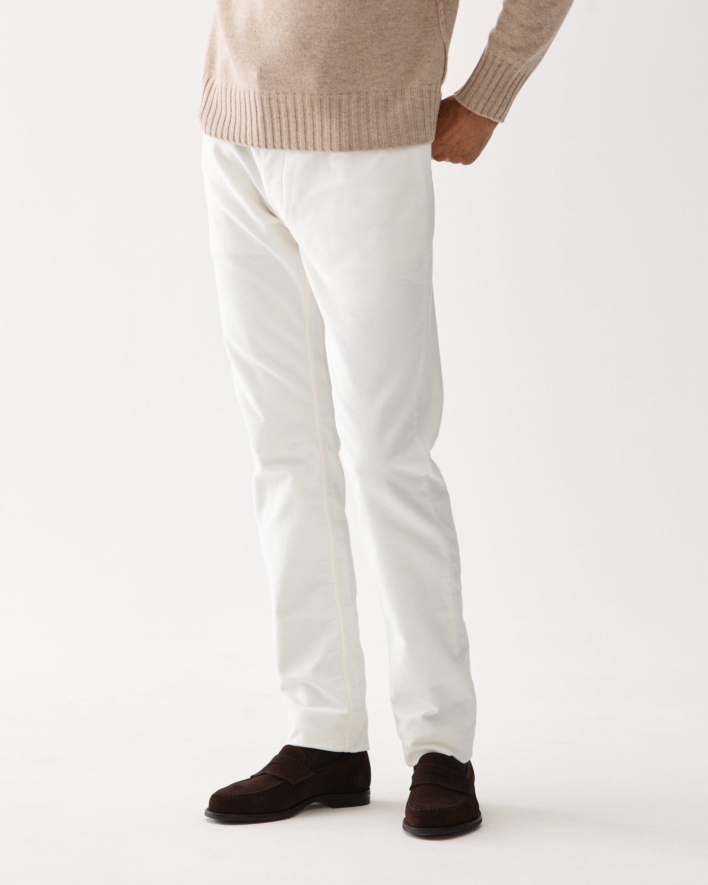 Moleskin Jeans White