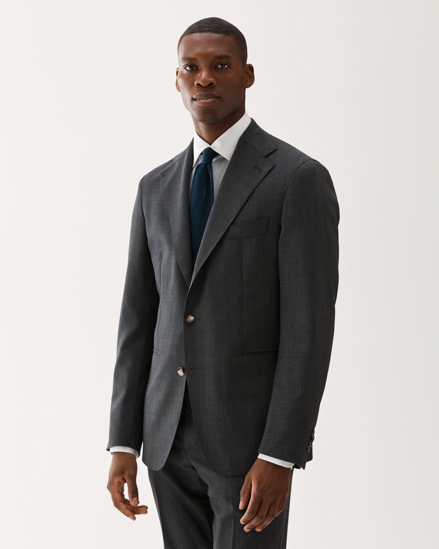 Traveler Wool Suit Grey