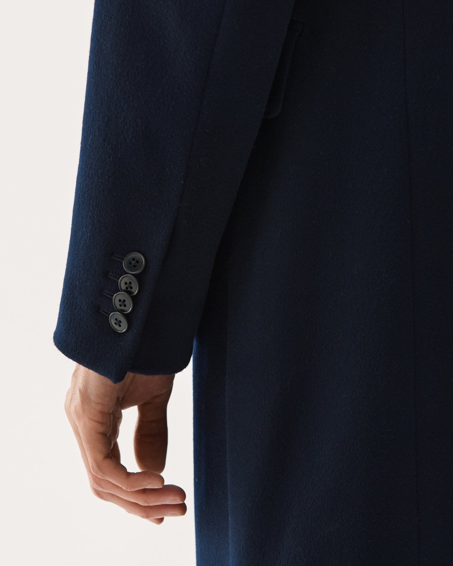 Wool Coat Navy