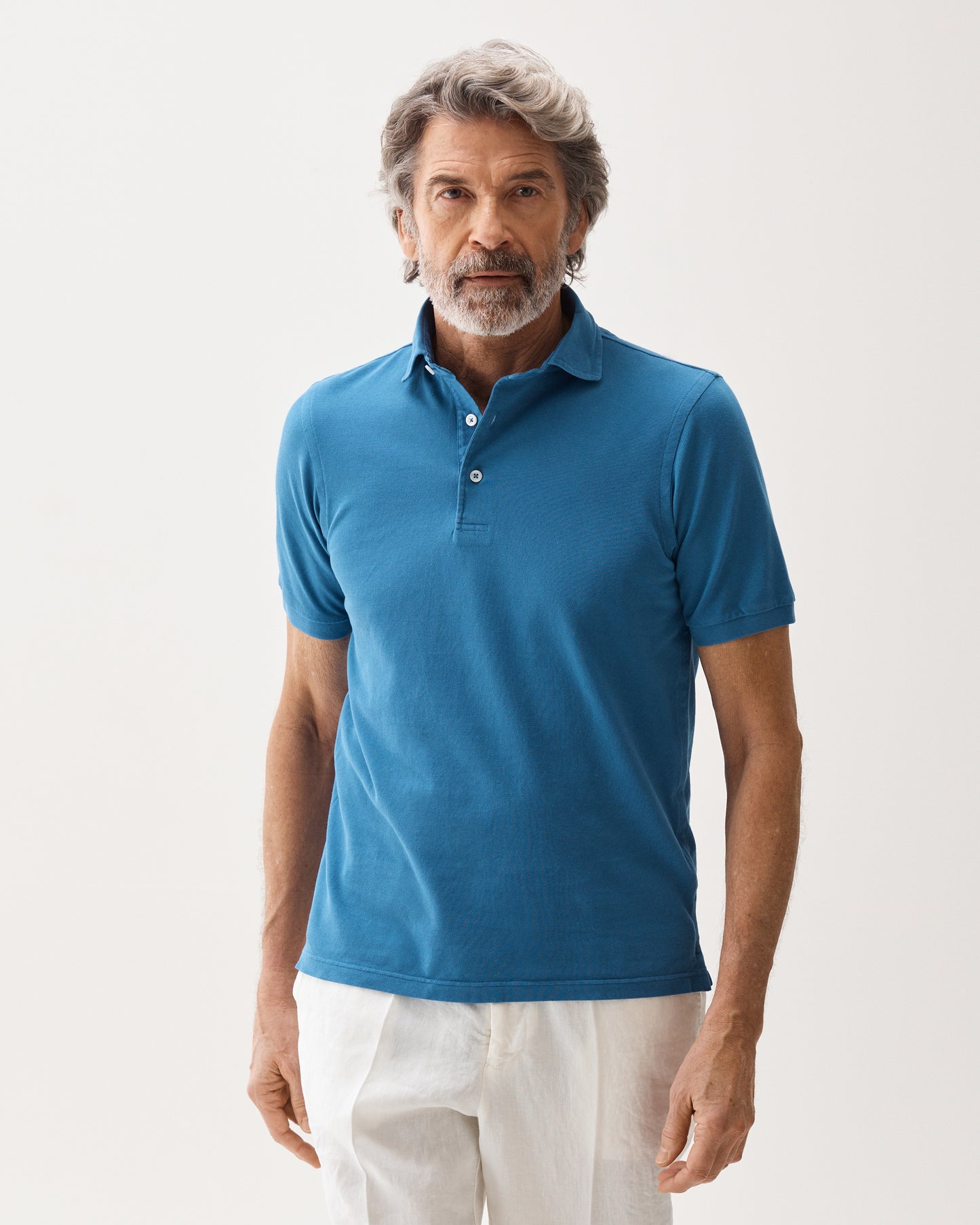 Polo Shirt Short Sleeve Blue