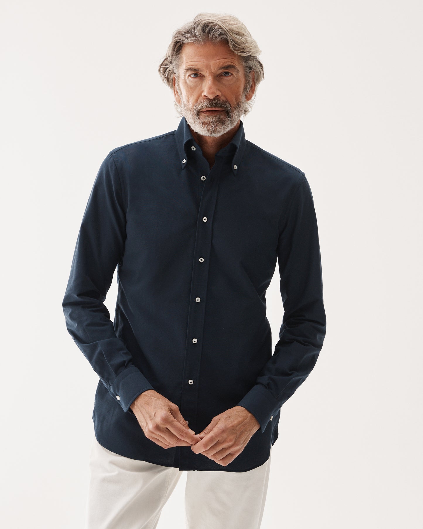 Oxford Button-Down Shirt Navy