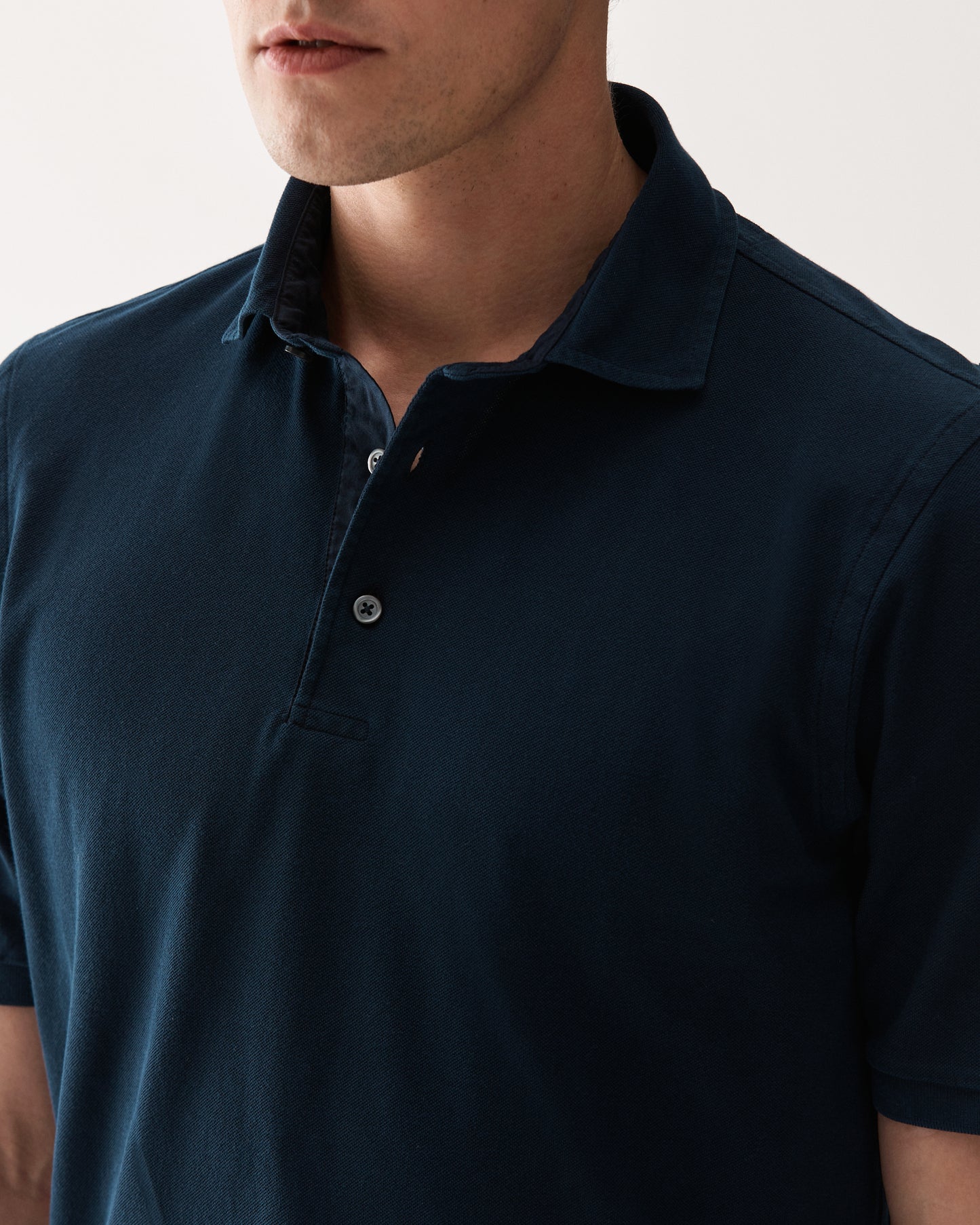 Polo Shirt Short Sleeve Navy