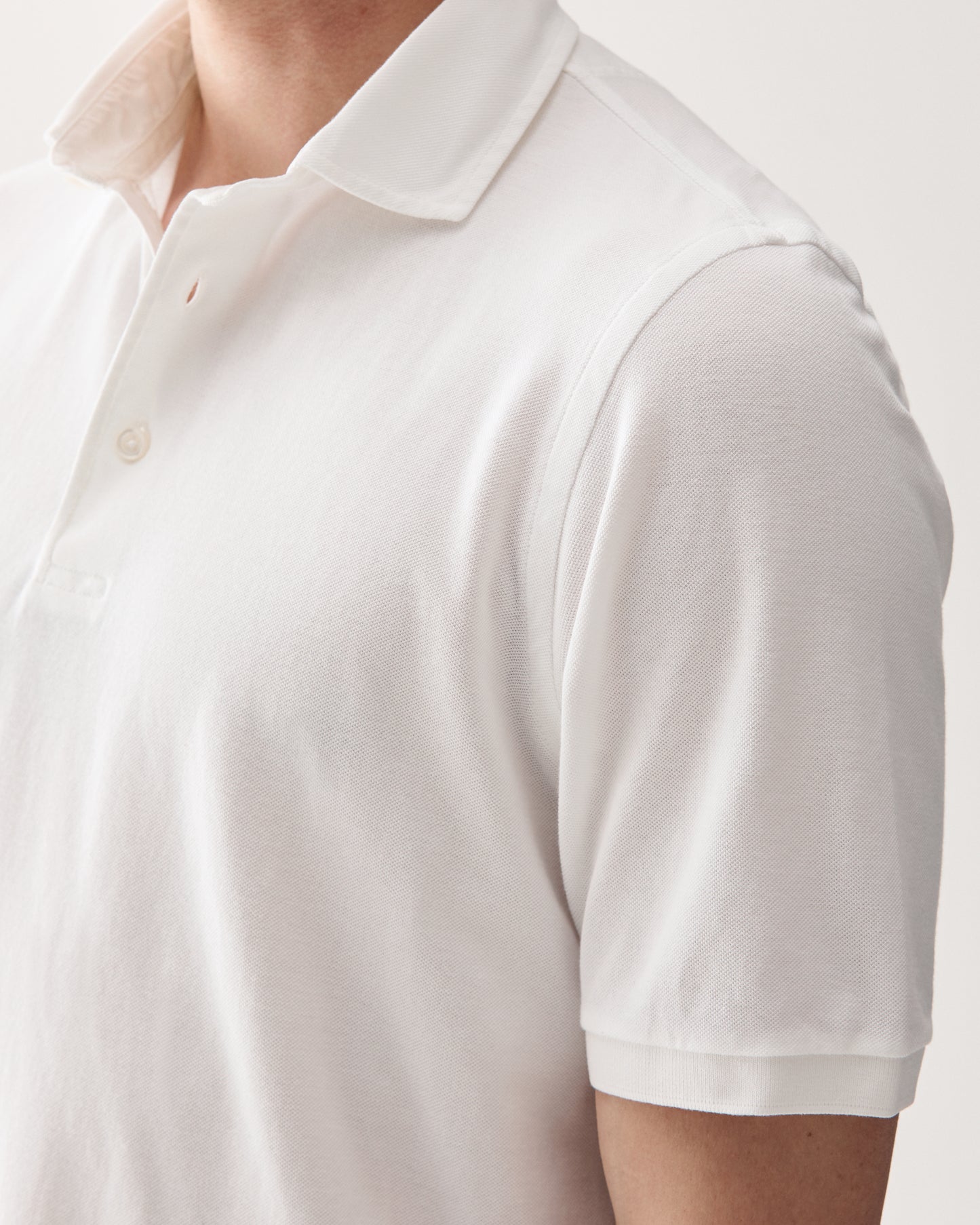 Polo Shirt Short Sleeve White