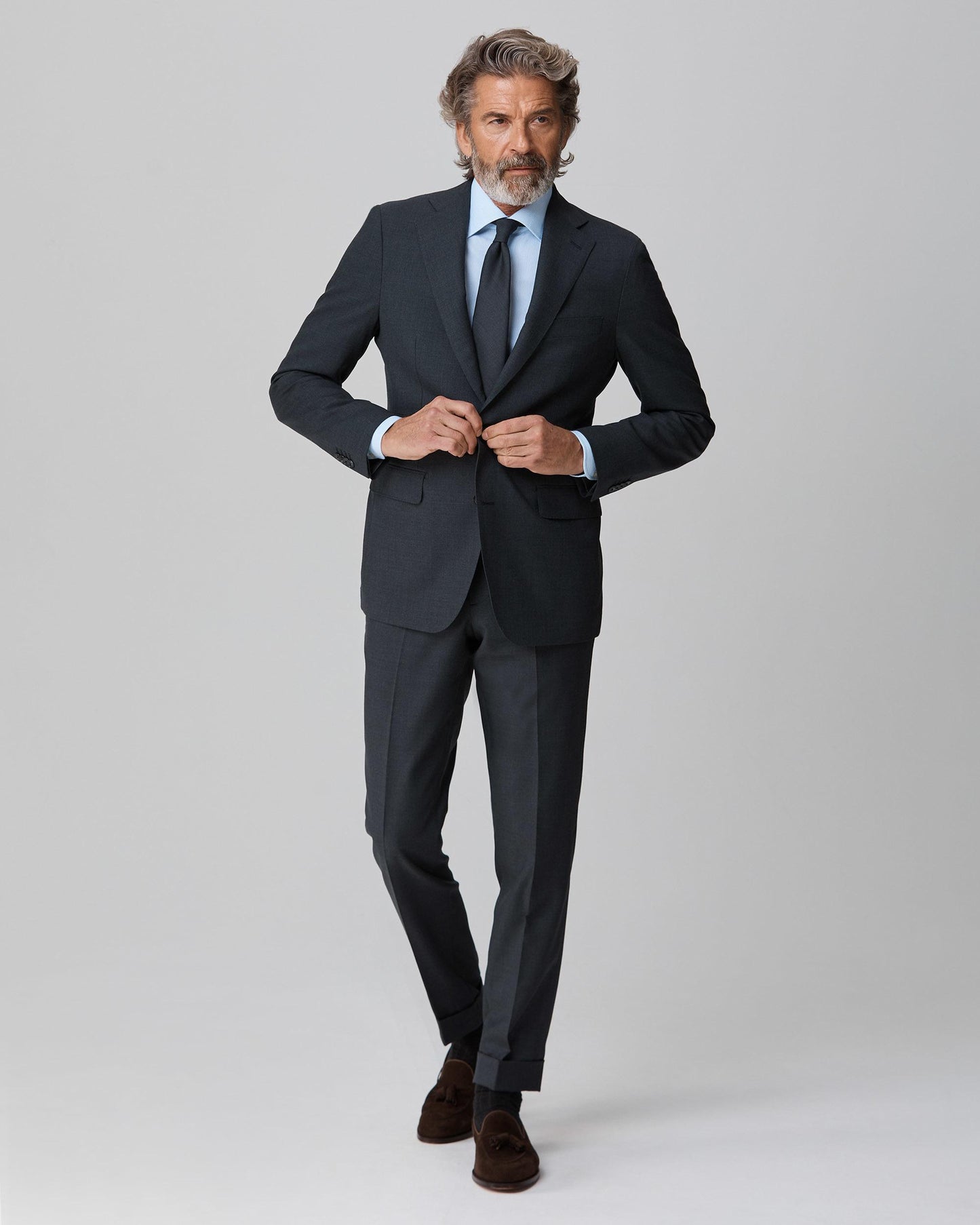 Wool Suit Grey