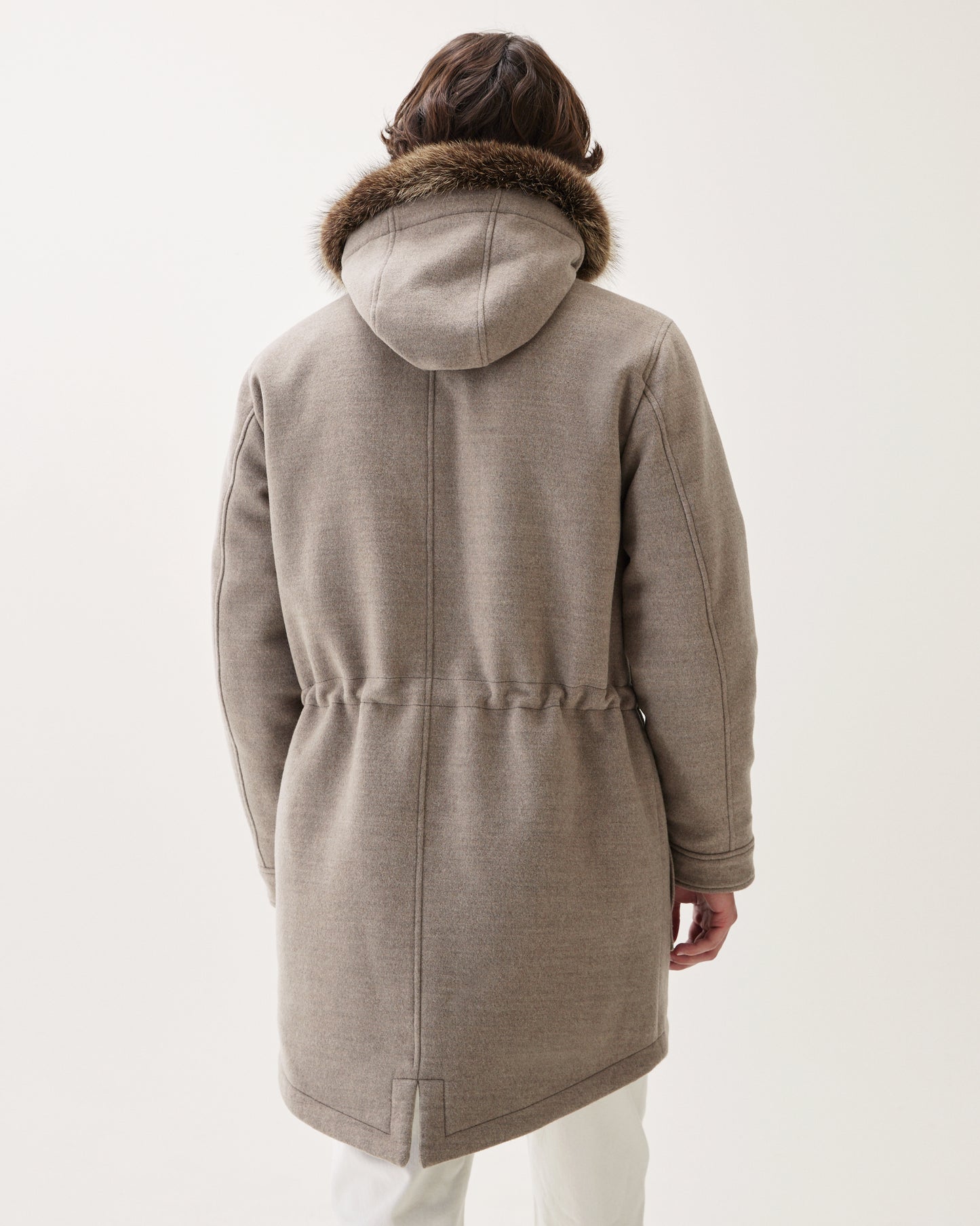 Arctic Fur Parka Taupe