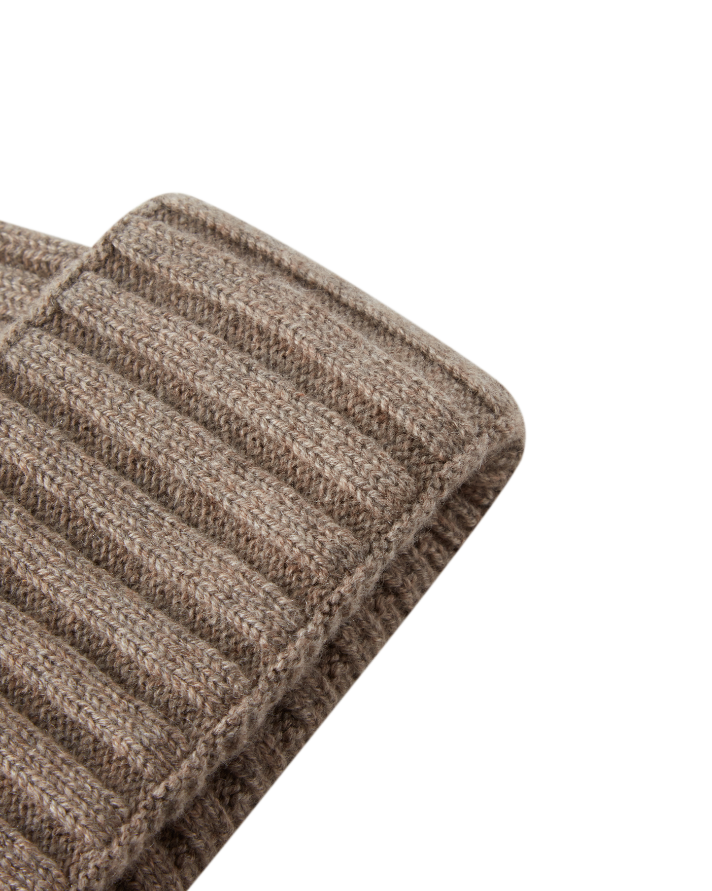 Cashmere Beanie Taupe