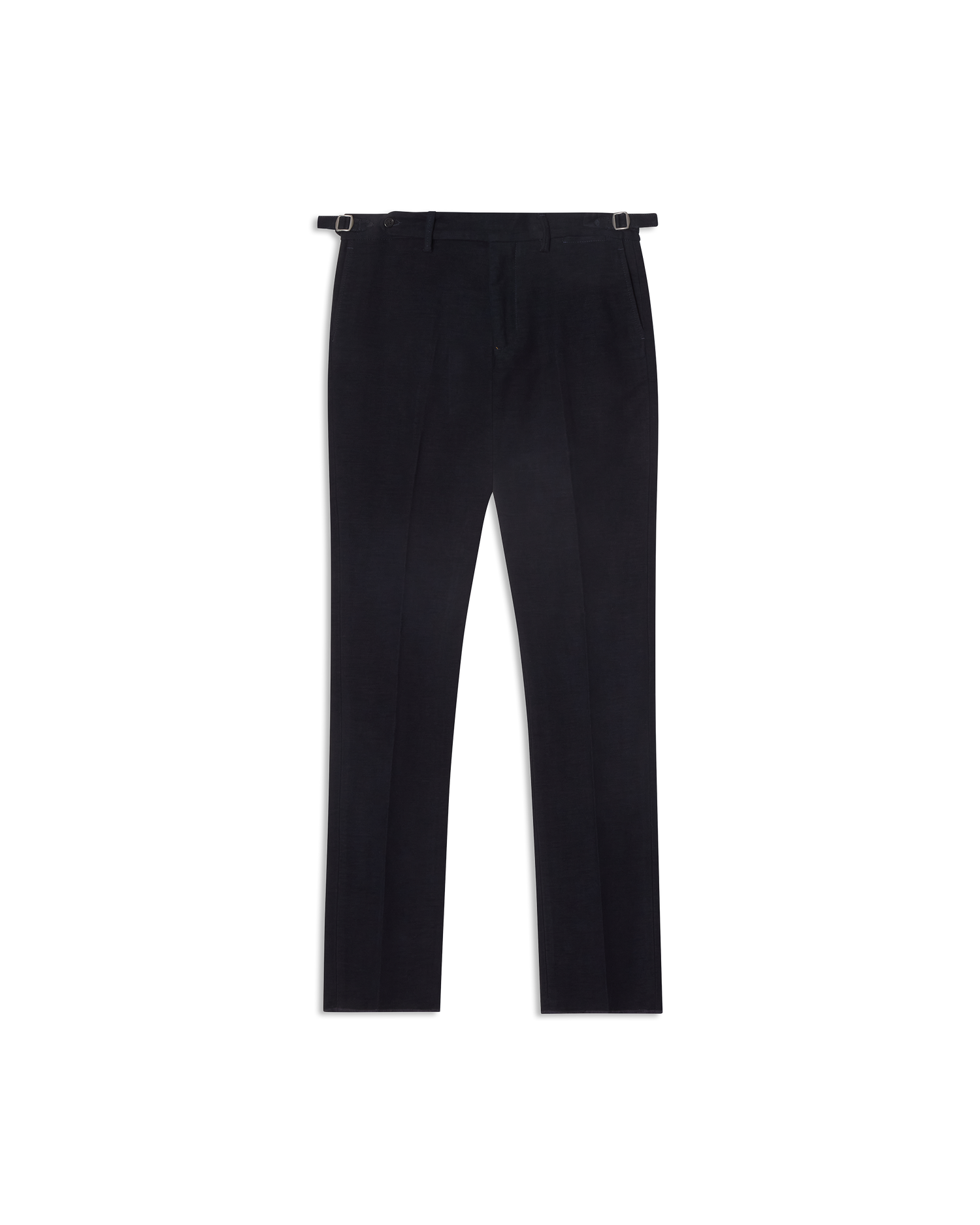 Brushed Cotton Tailored Trouser Navy