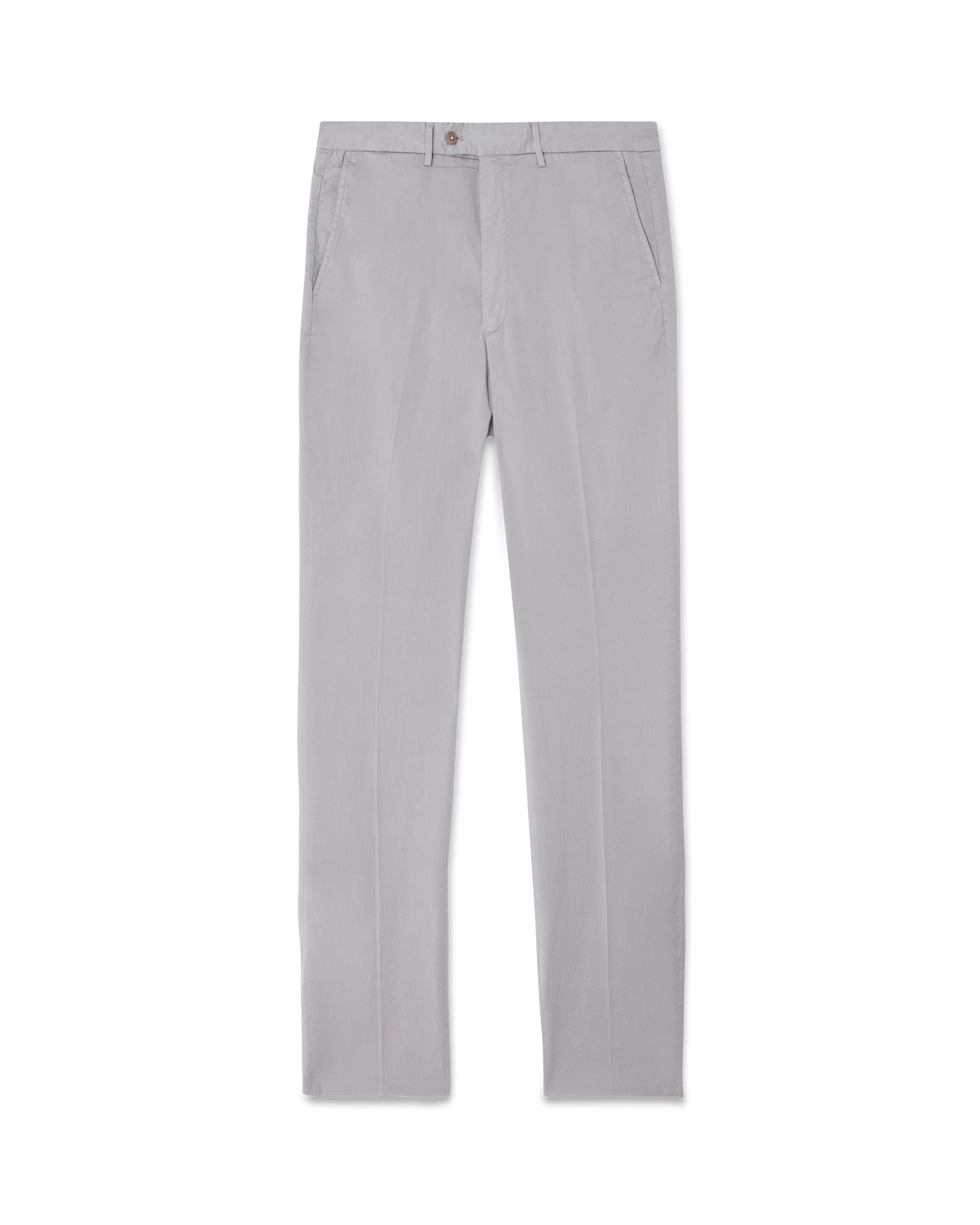 Cotton Chino Trouser Light Grey