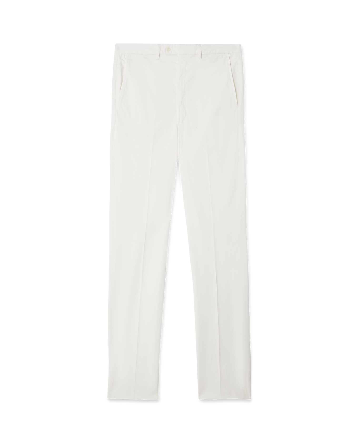 Cotton Chino Trouser White