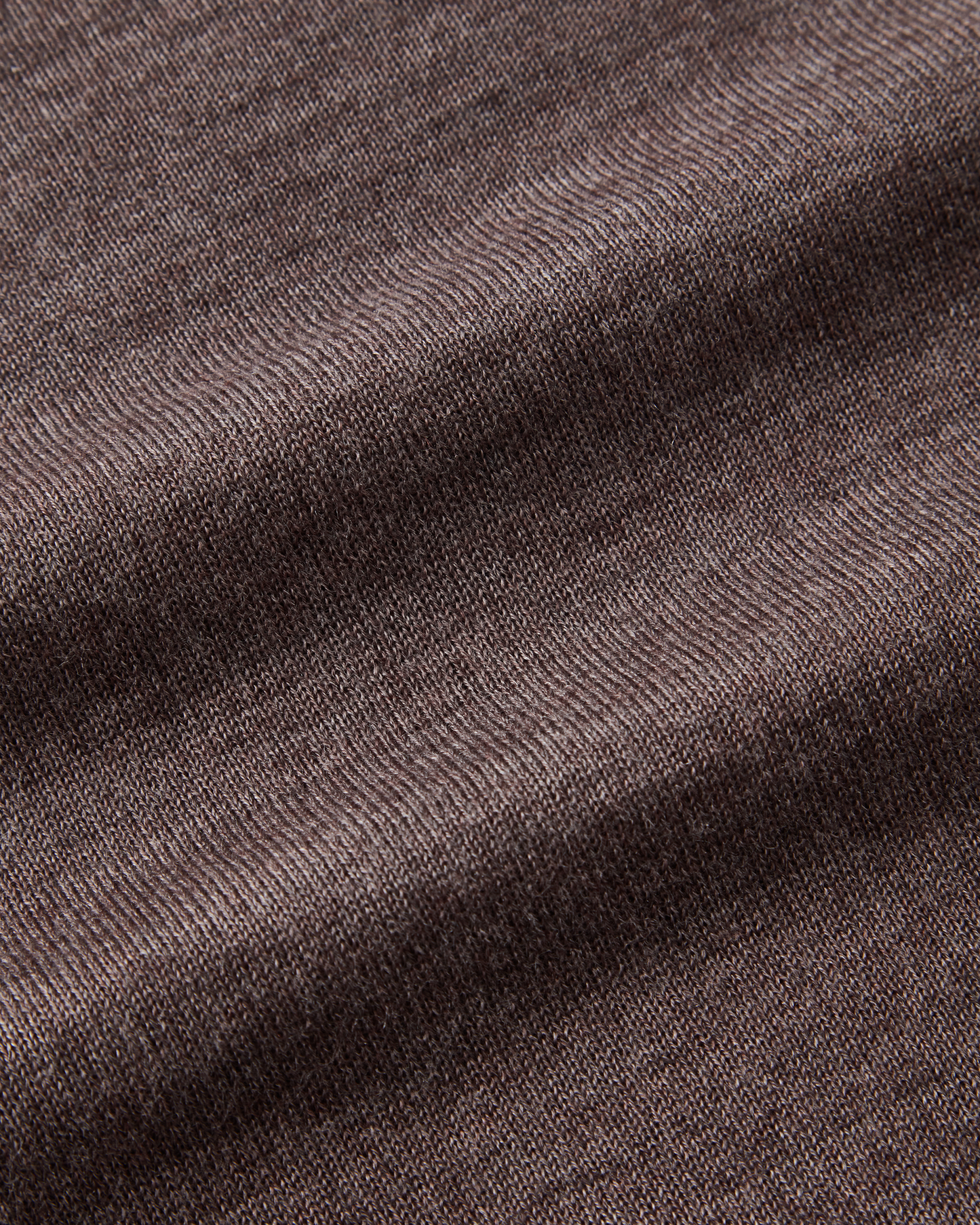 Cashmere Silk T-Shirt Brown