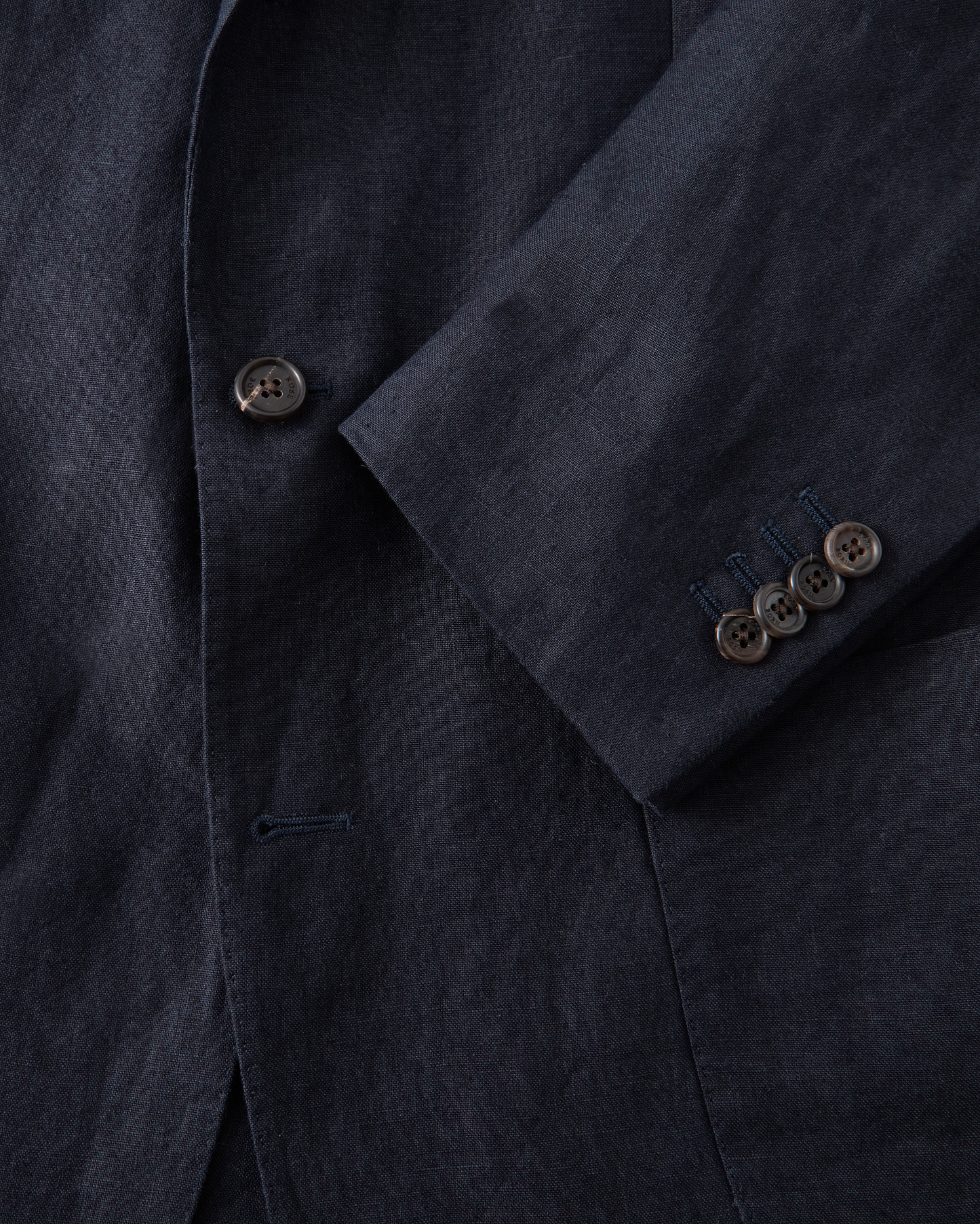 Linen Suit Navy