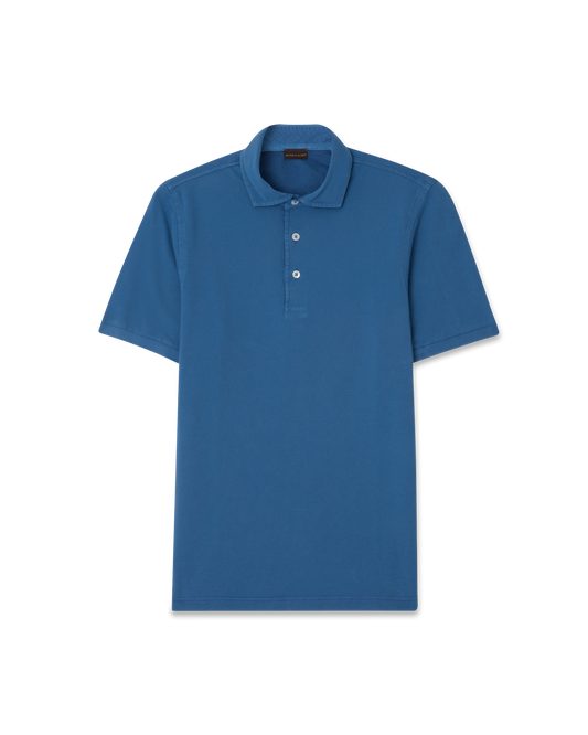 Polo Shirt Short Sleeve Blue