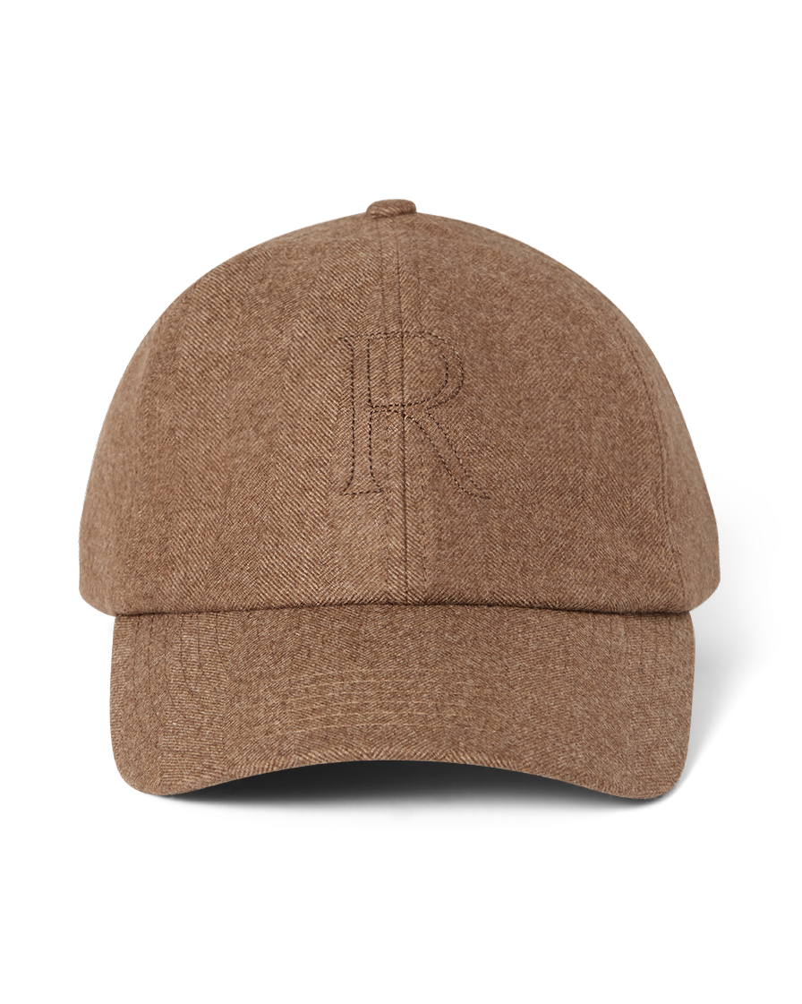 Wool Cashmere Cap Tobacco