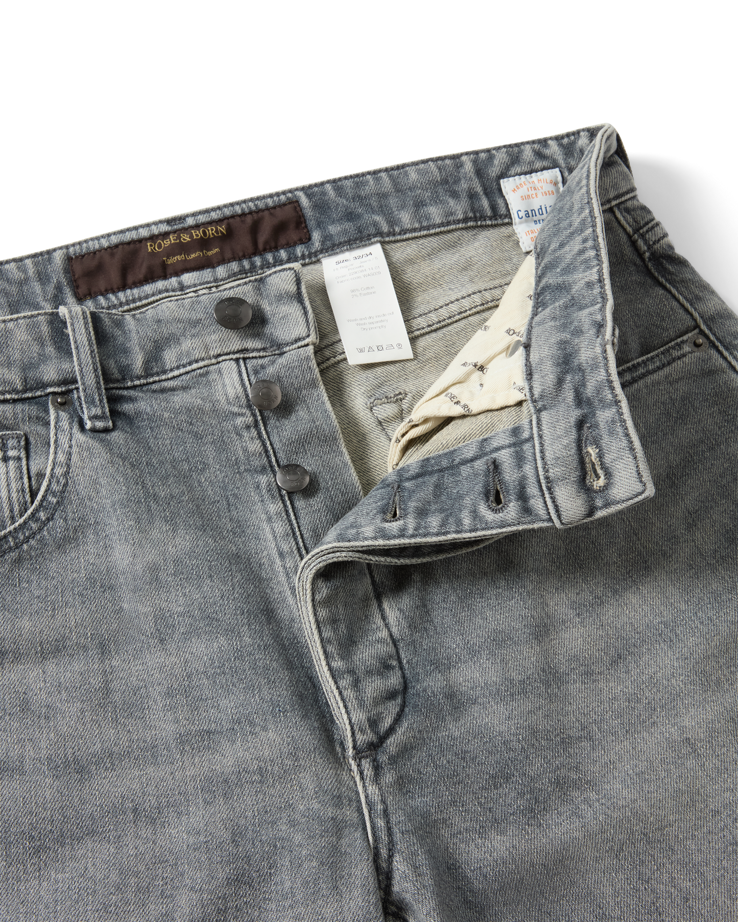 Regular Fit Jeans Grey Wash