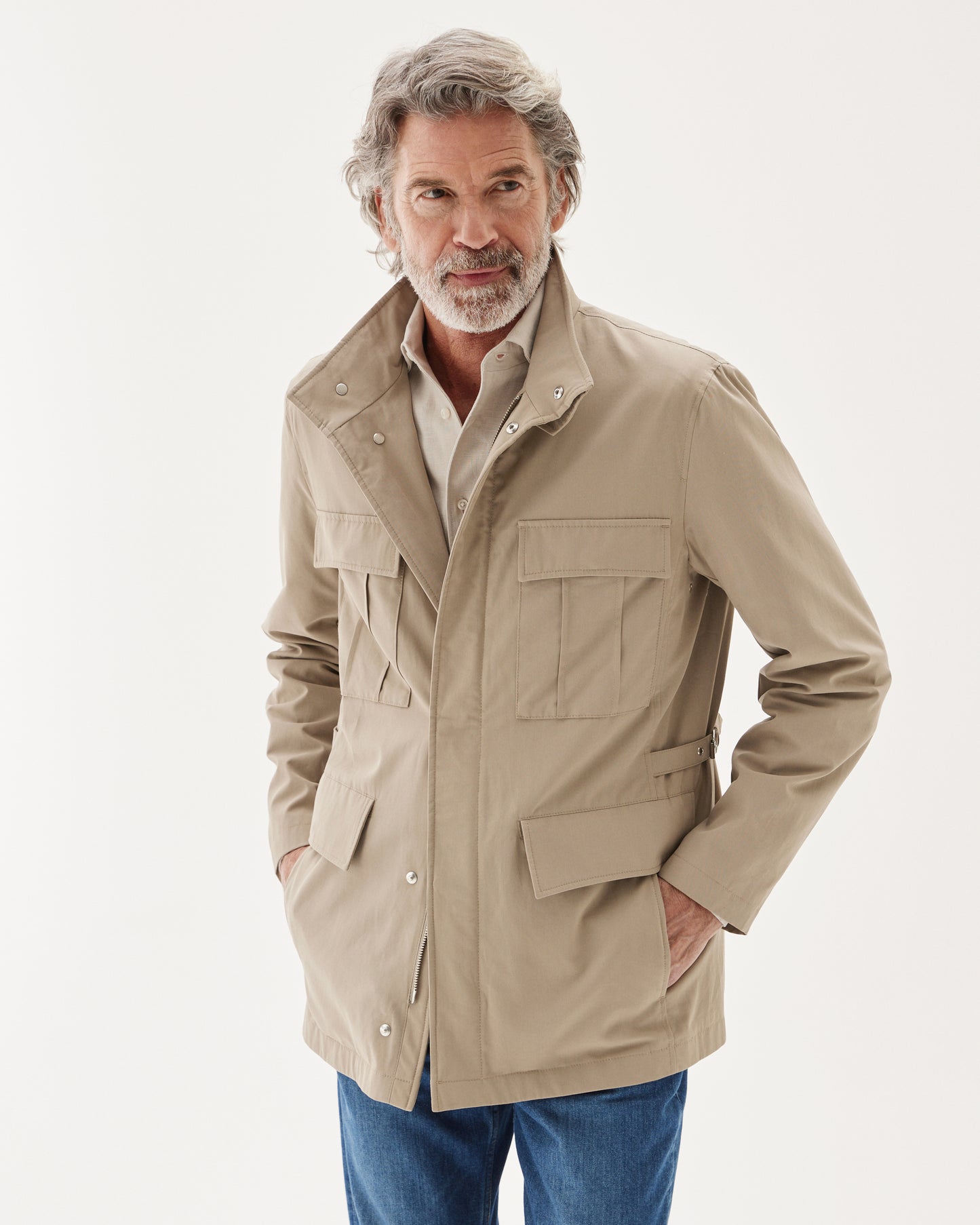 City Safari Jacket Khaki