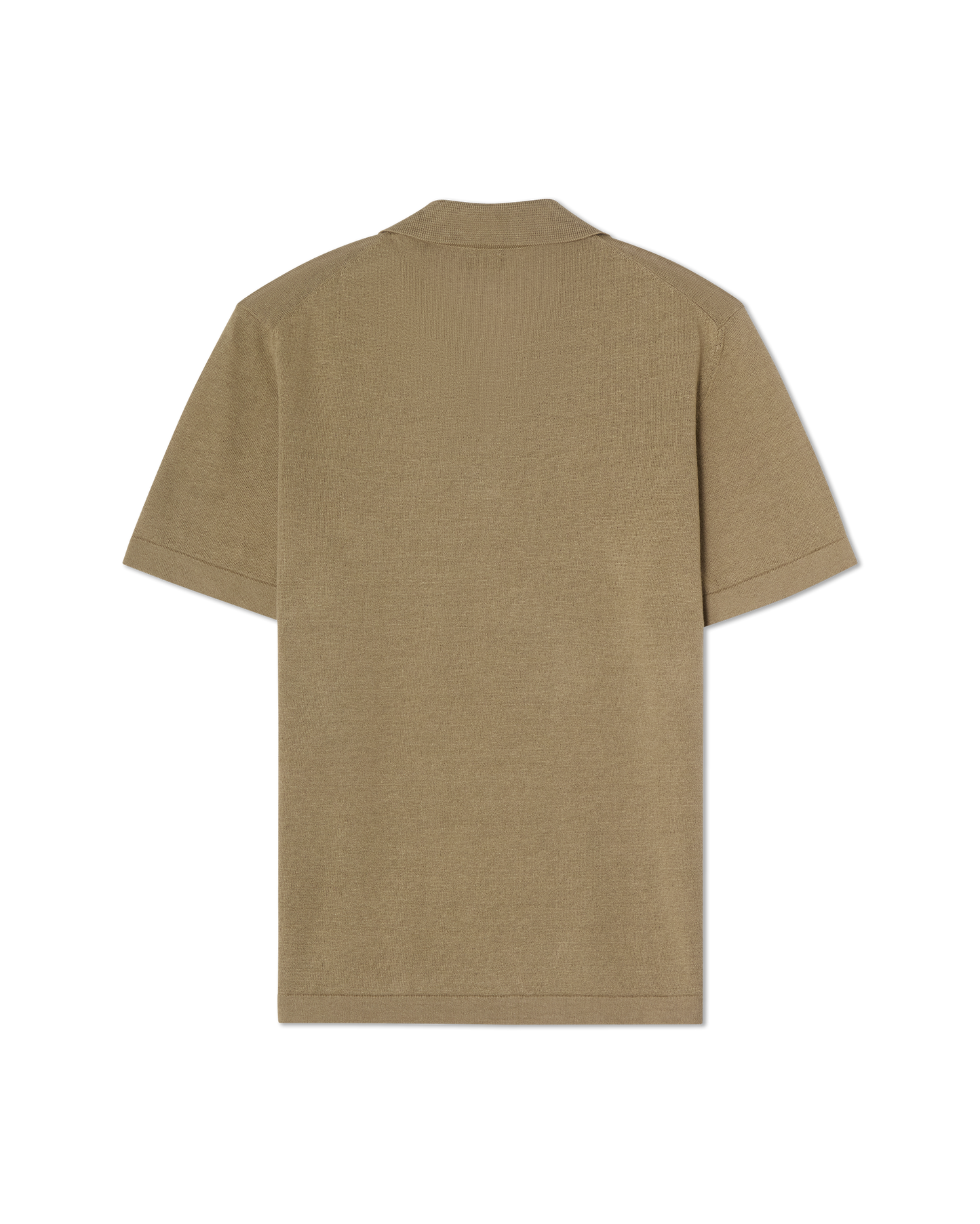 Capri Short Sleeve Polo Sweater Sage Green