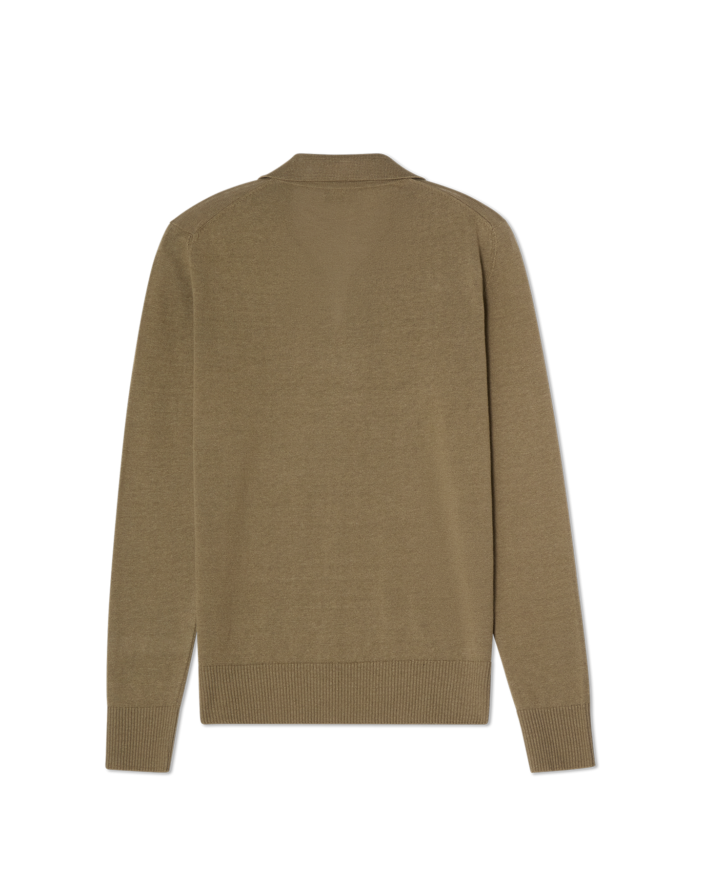 Capri Long Sleeve Polo Sweater Sage Green