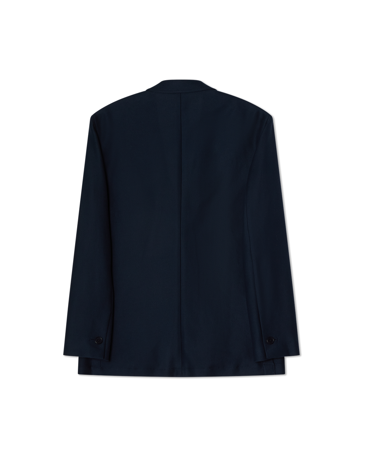 Cotton Cashmere Travel Jacket Navy