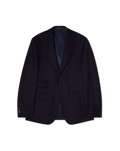 Flannel Suit Navy