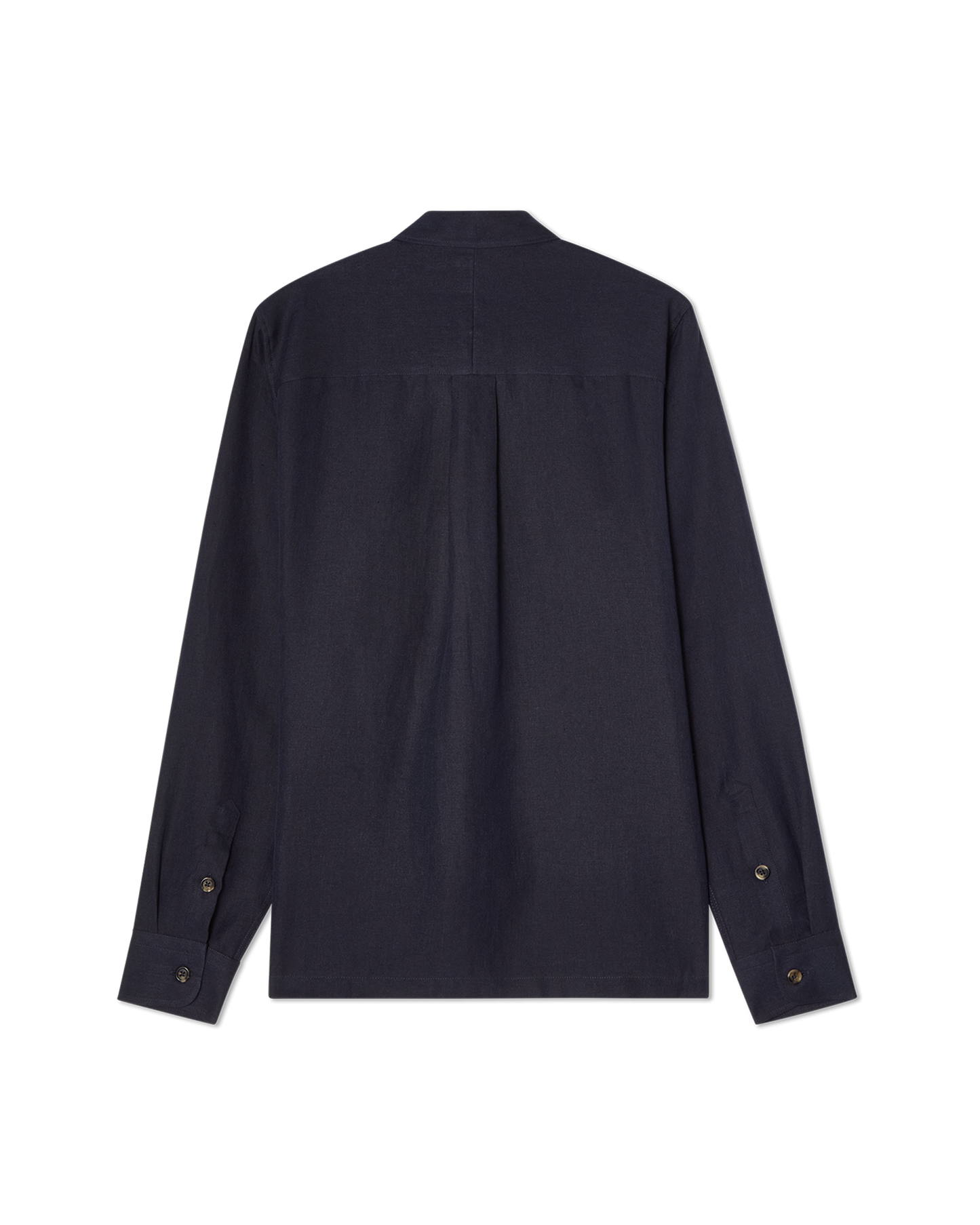 Herringbone Resort Shirt Navy