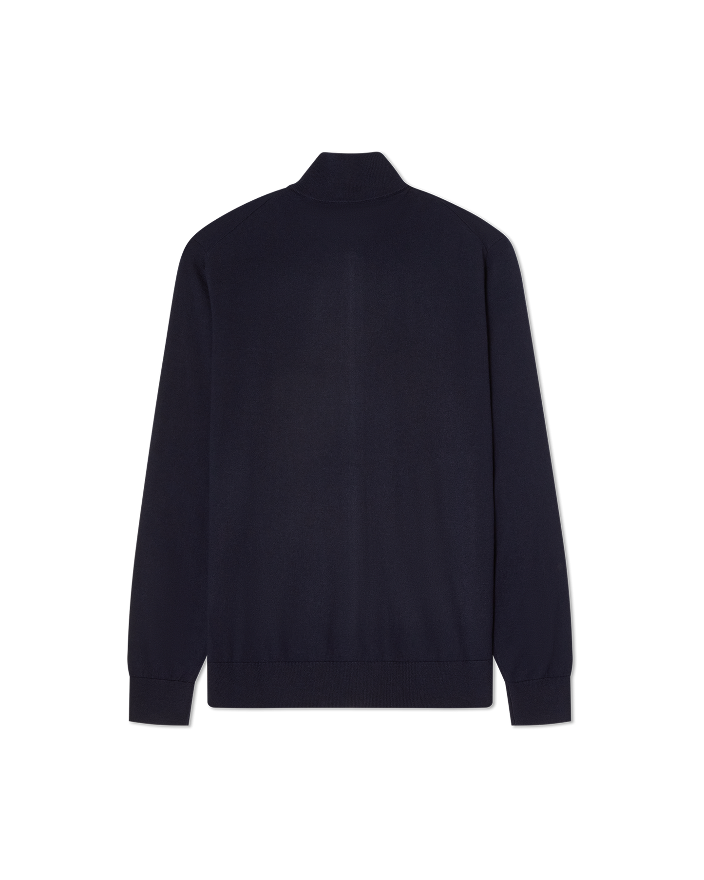 Cashmere Full-Zip Sweater Navy