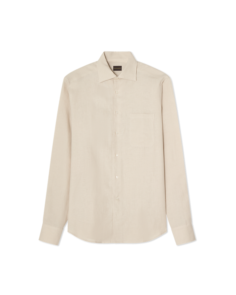 Linen One-Piece Shirt Sand