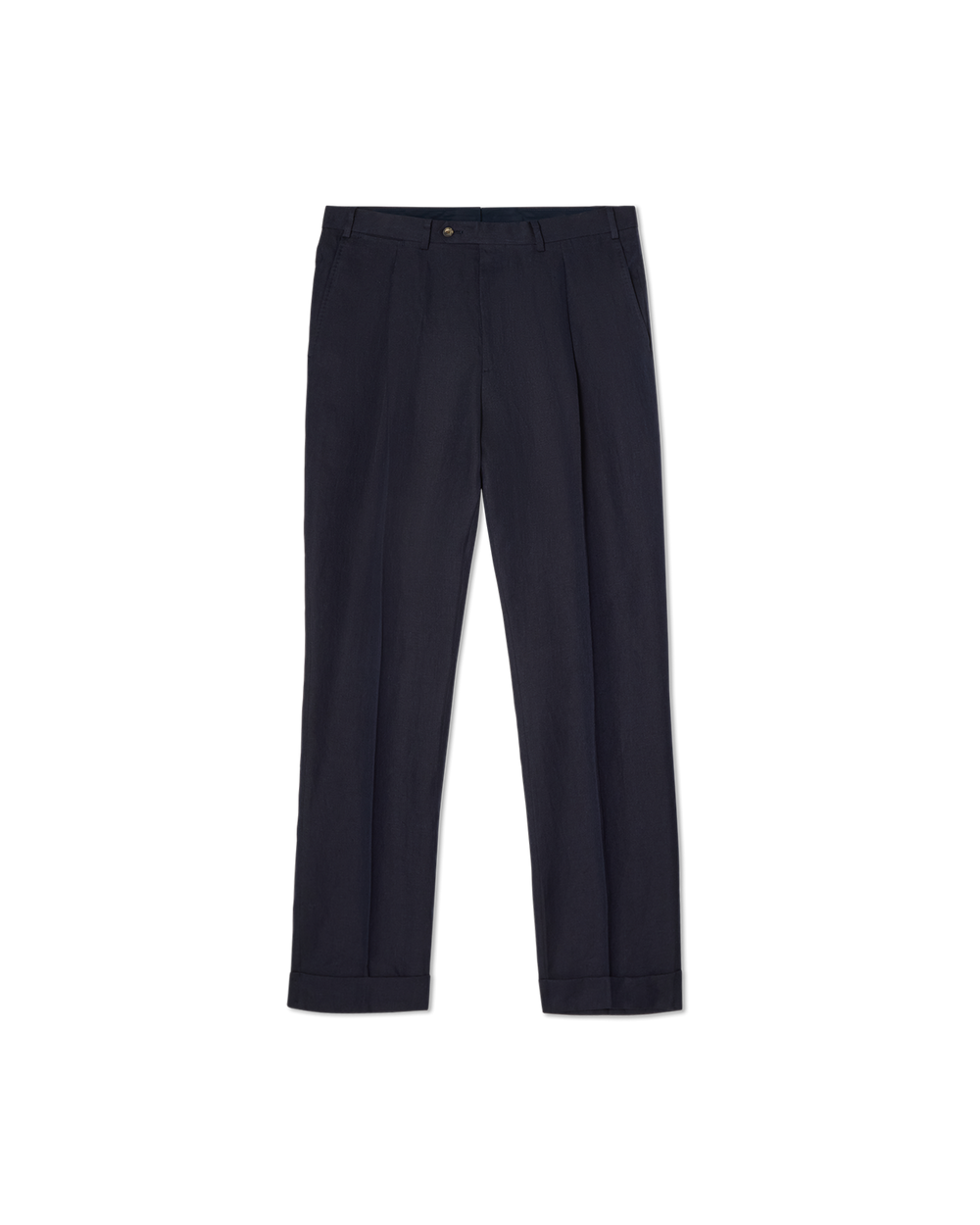 Herringbone Resort Trouser Navy