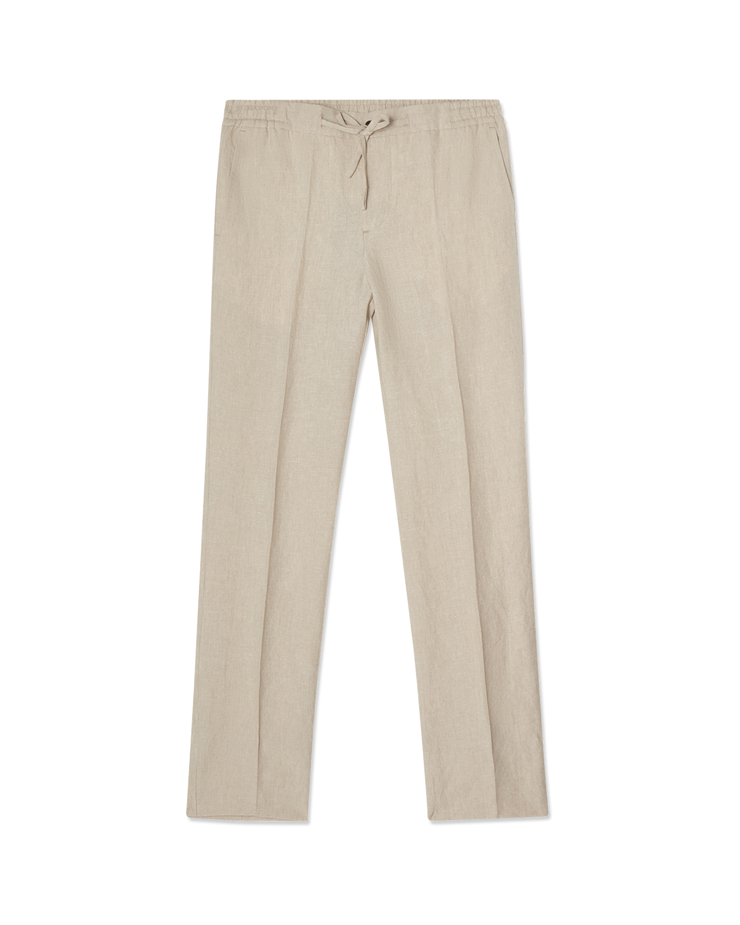 Linen Drawstring Trouser Sand