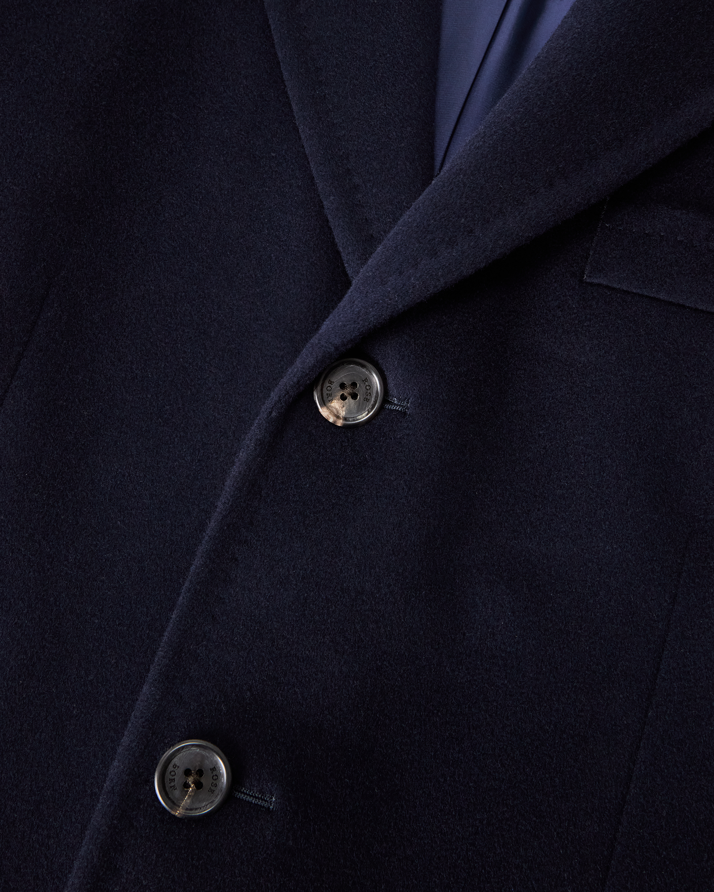 Wool Coat Navy