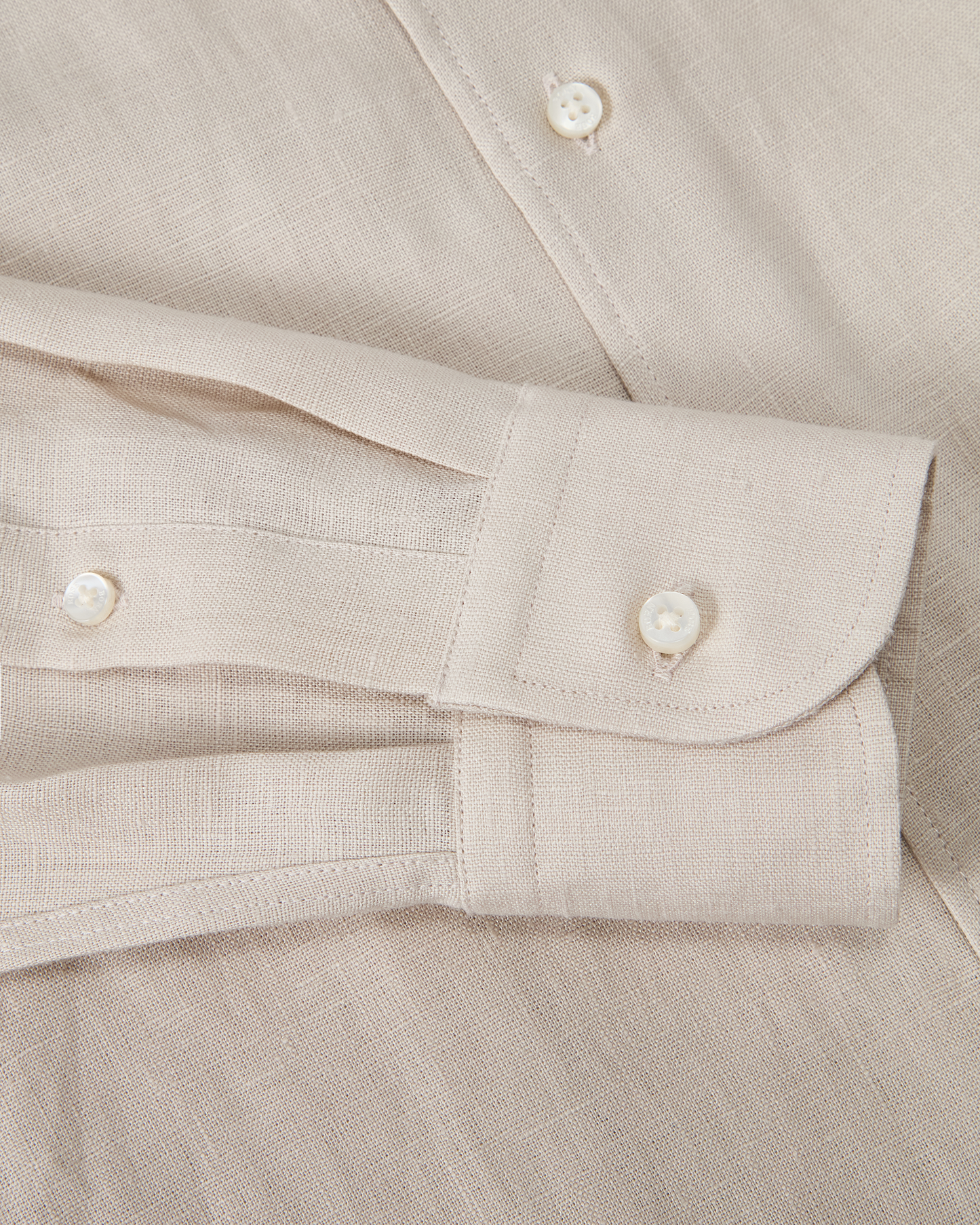 Linen One-Piece Shirt Sand