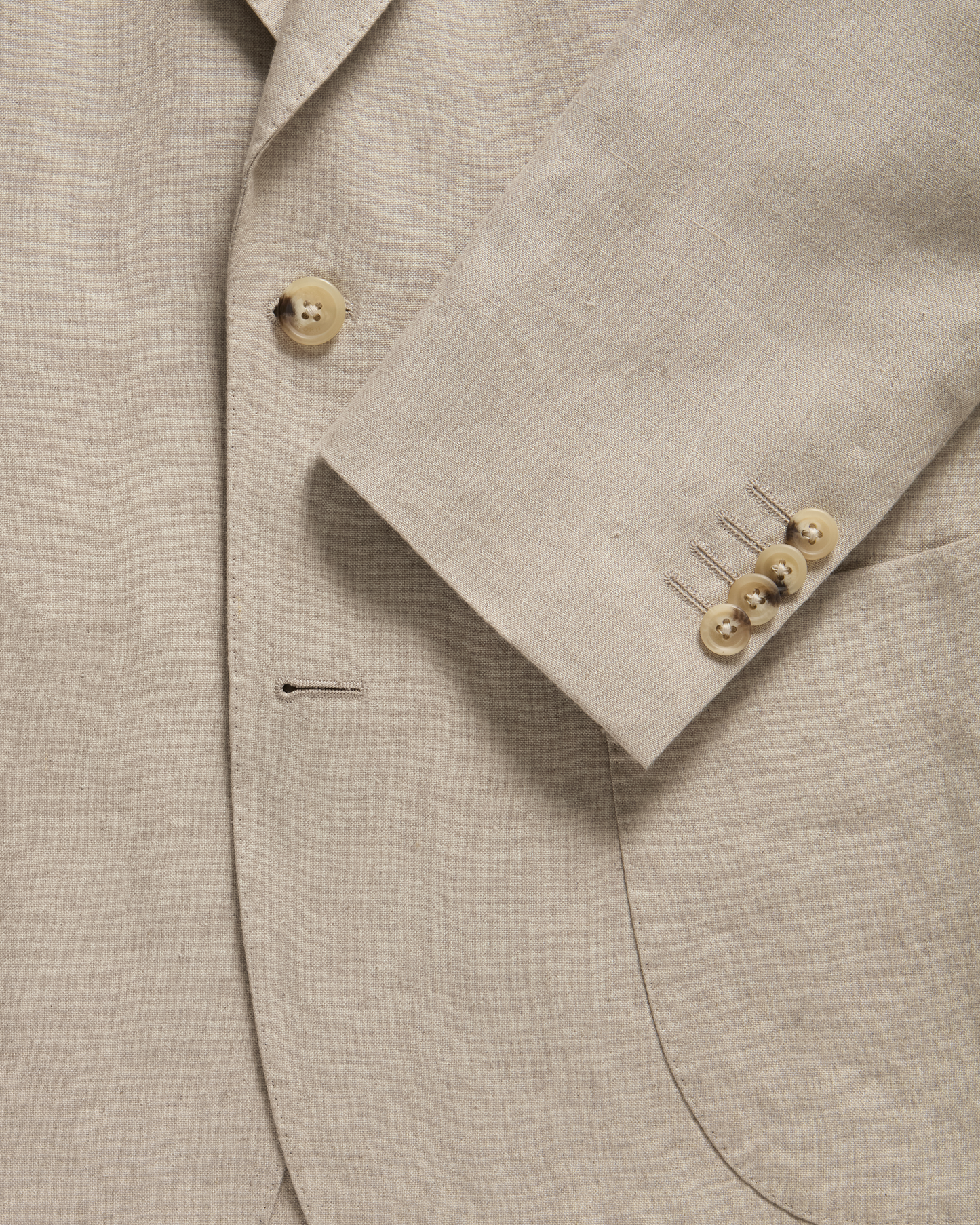 Linen Suit Beige