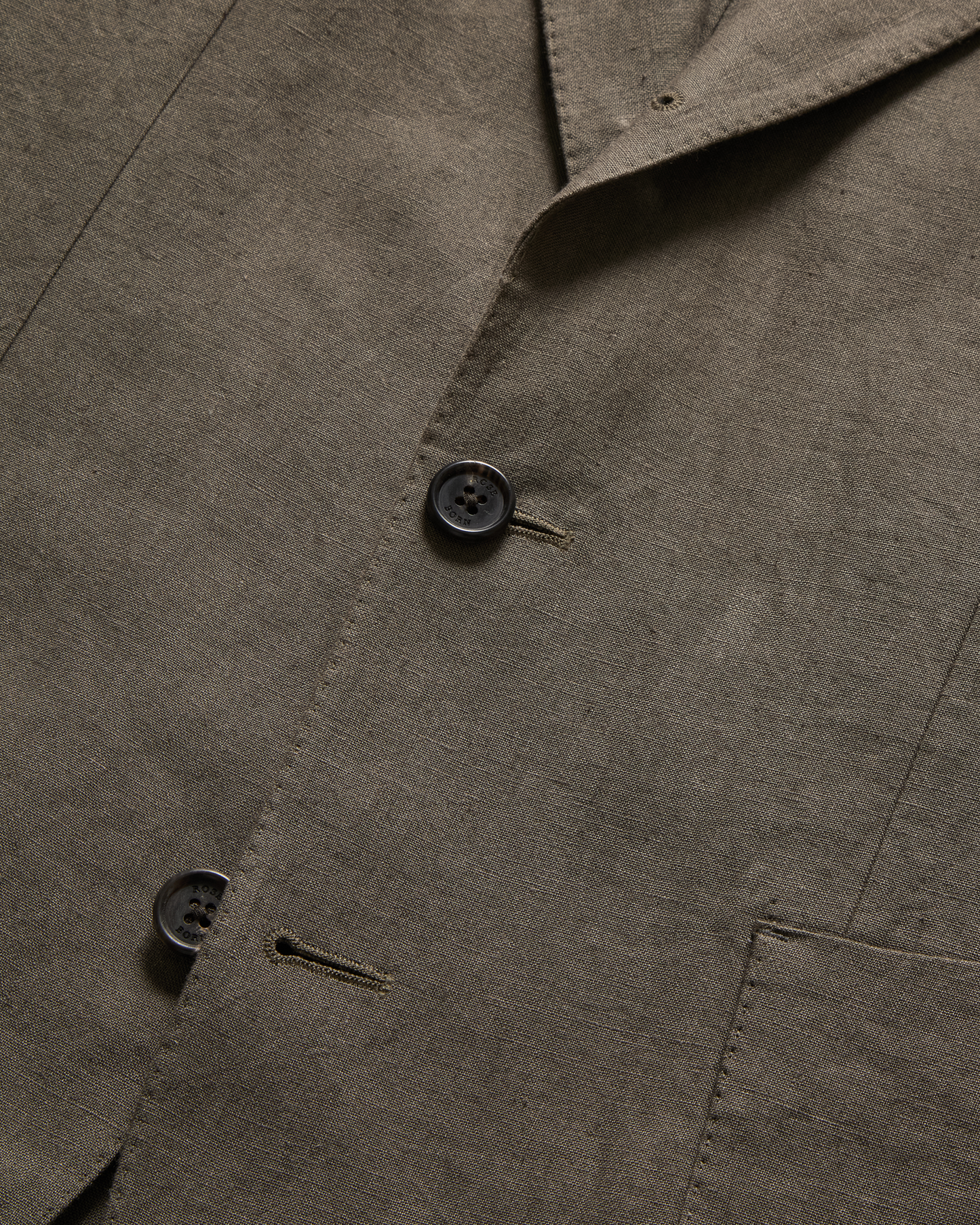 Linen Suit Green