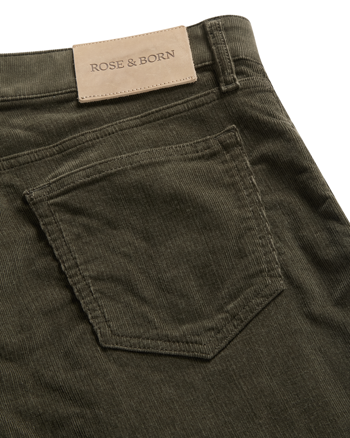 Corduroy Jeans Green