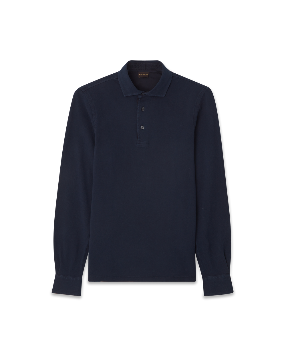 Polo Shirt Long Sleeve Navy