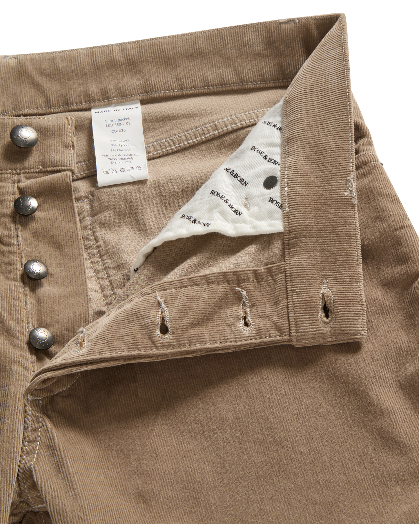 Corduroy Jeans Khaki