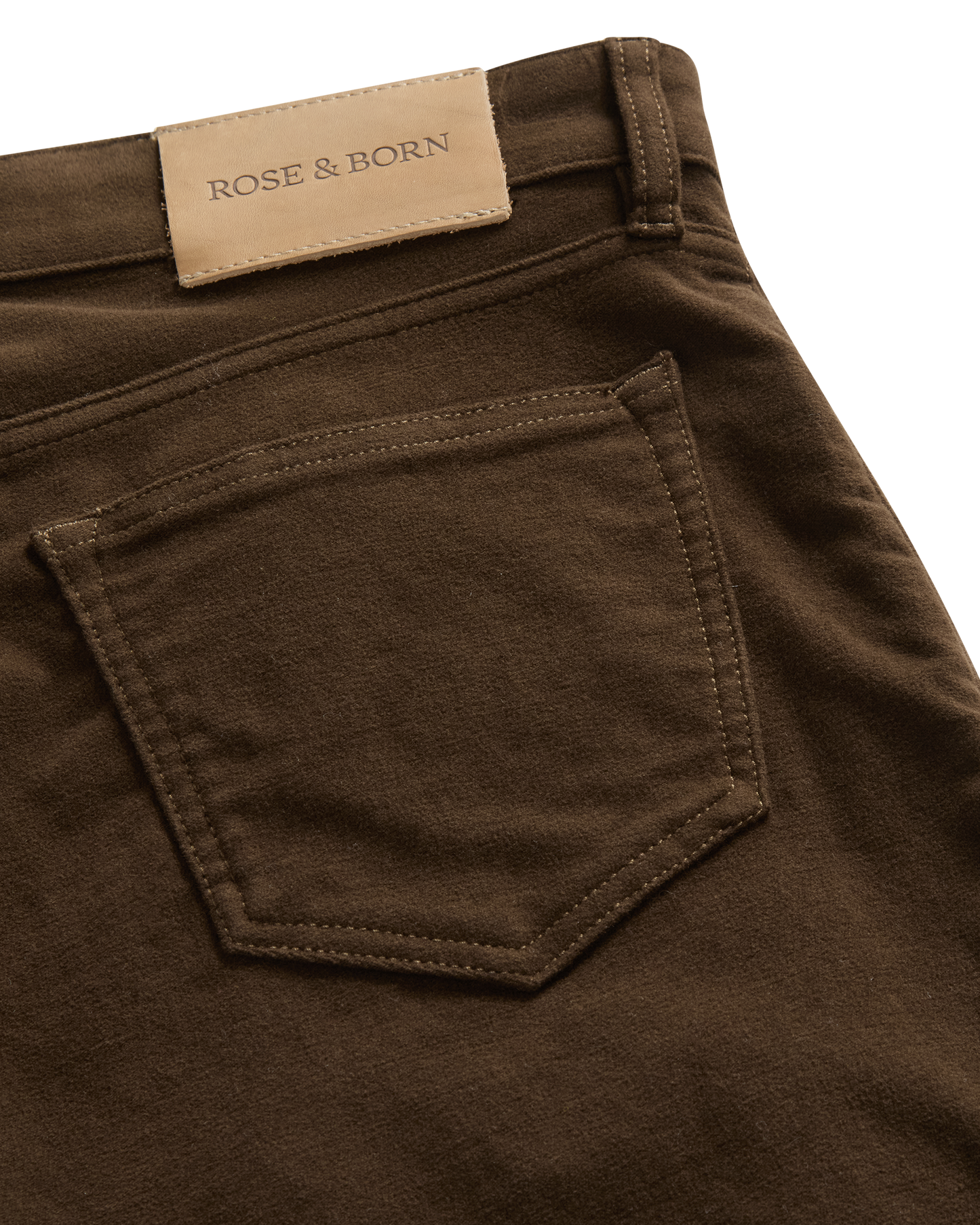 Moleskin Jeans Olive