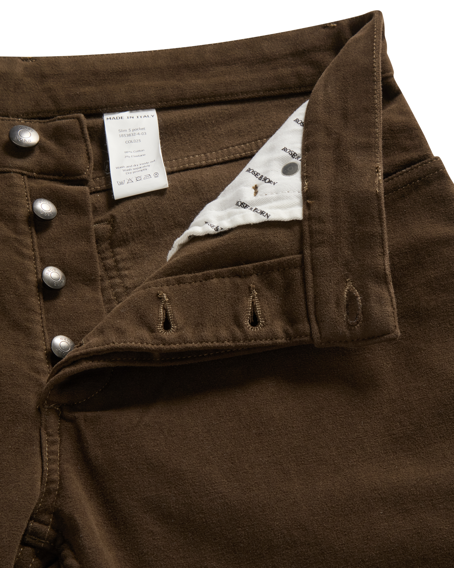 Moleskin Jeans Olive