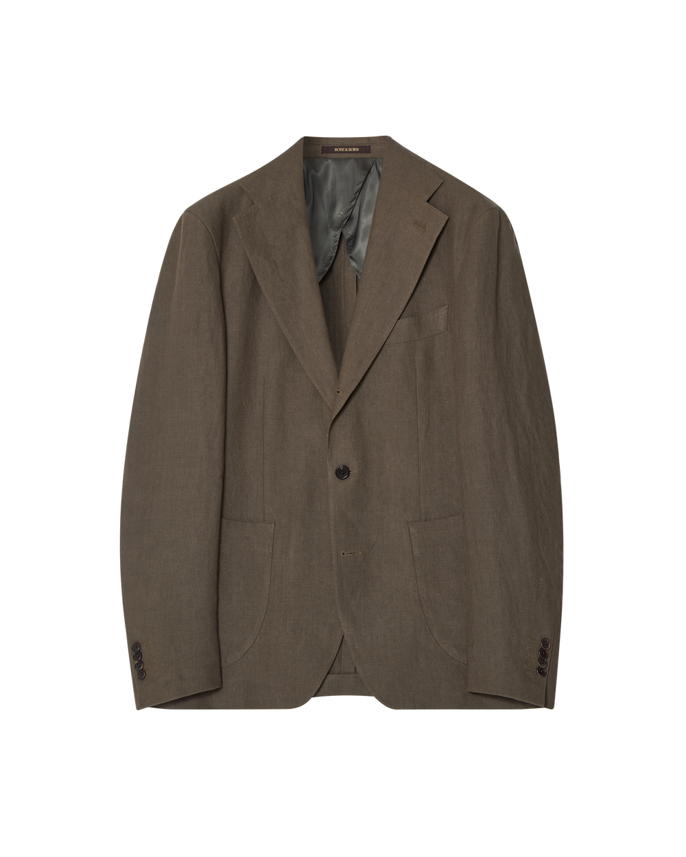 Linen Suit Green