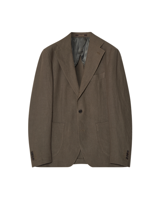 Linen Suit Green