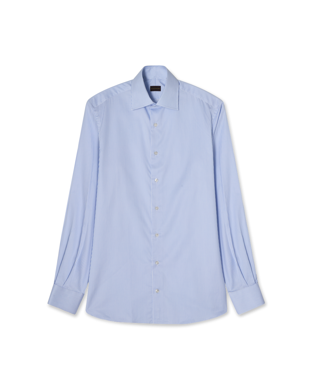 Cotton Shirt Light Blue Stripe