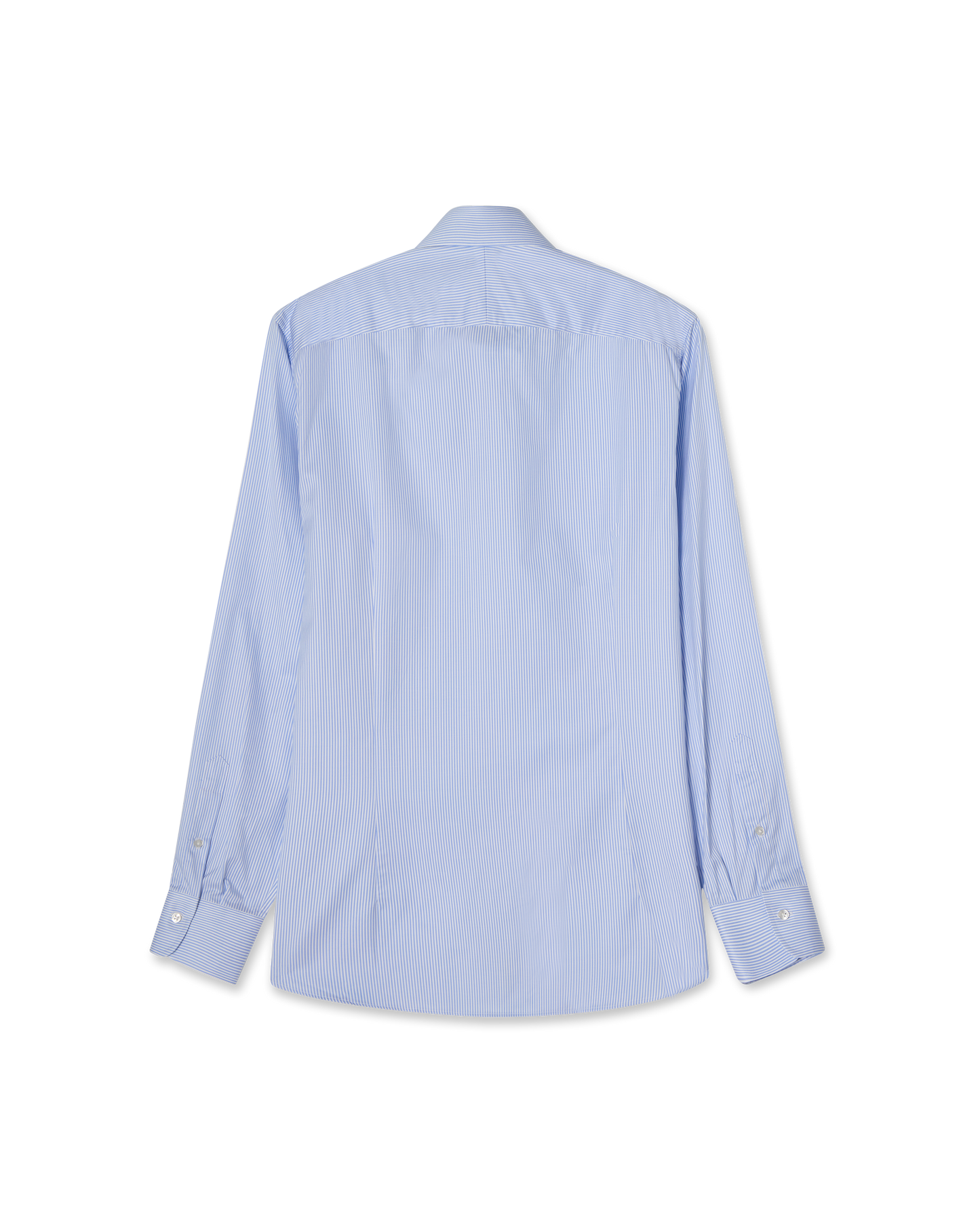 Cotton Shirt Light Blue Stripe